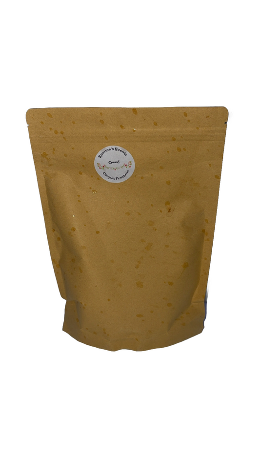 Natural scented carpet freshener powder for odor elimination