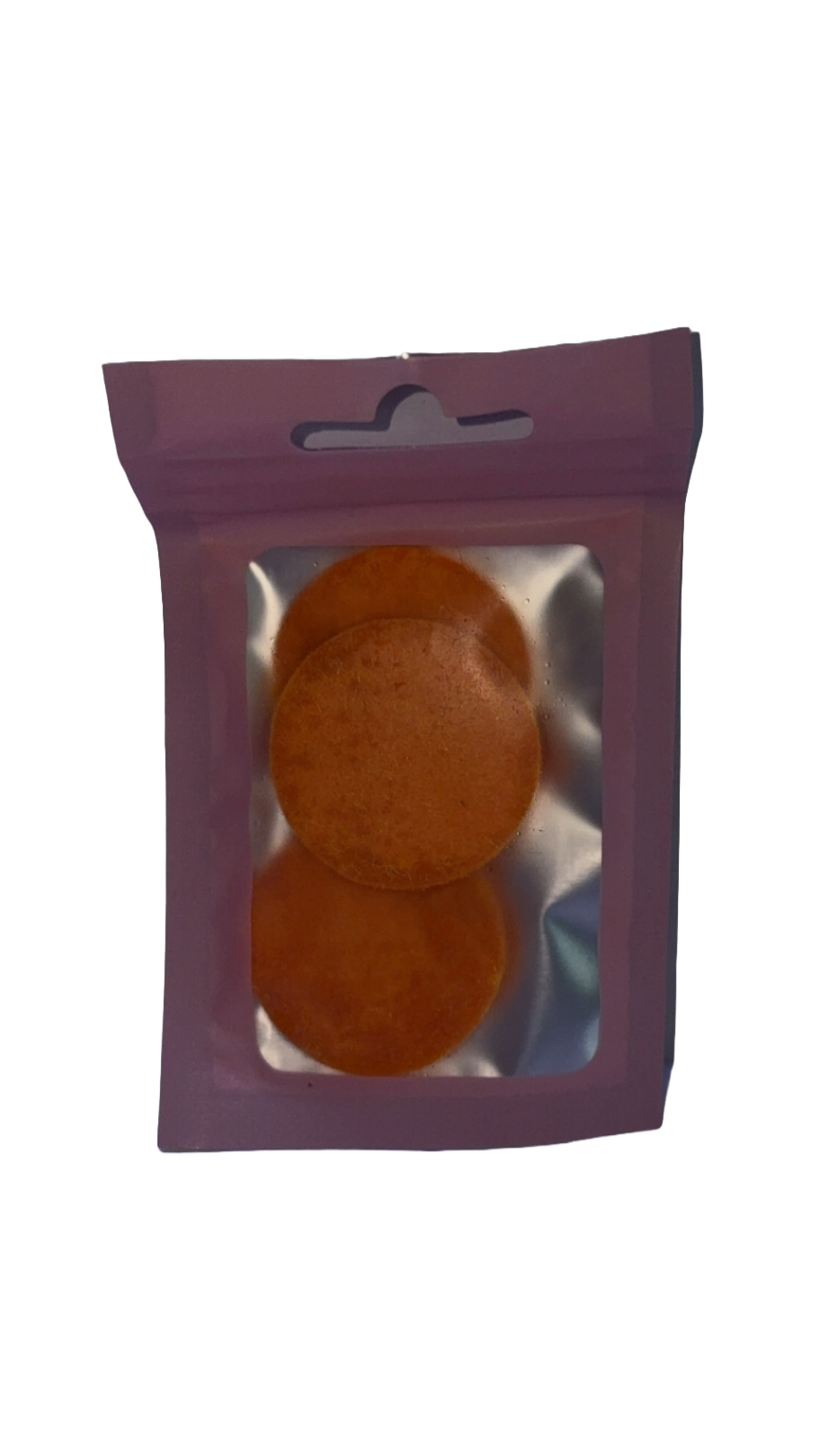 Scented hoover disks with felt pads for vacuum freshening